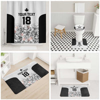 Canada Rugby Custom Bathroom Set Maple Leafs Go Champion - Wonder Print Shop