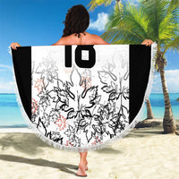 Canada Rugby Custom Beach Blanket Maple Leafs Go Champion - Wonder Print Shop