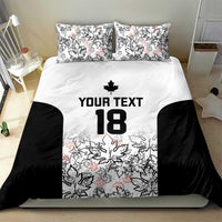 Canada Rugby Custom Bedding Set Maple Leafs Go Champion - Wonder Print Shop