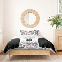 Canada Rugby Custom Bedding Set Maple Leafs Go Champion - Wonder Print Shop