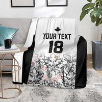 Canada Rugby Custom Blanket Maple Leafs Go Champion - Wonder Print Shop