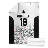 Canada Rugby Custom Blanket Maple Leafs Go Champion - Wonder Print Shop
