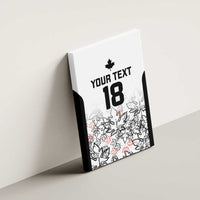 Canada Rugby Custom Canvas Wall Art Maple Leafs Go Champion - Wonder Print Shop