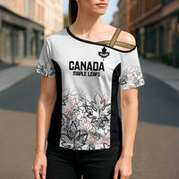 Canada Rugby Custom Cross Shoulder Shirt Maple Leafs Go Champion - Wonder Print Shop