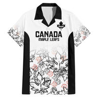 Canada Rugby Custom Family Matching Mermaid Dress and Hawaiian Shirt Maple Leafs Go Champion - Wonder Print Shop