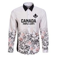 Canada Rugby Custom Family Matching Puletasi and Hawaiian Shirt Maple Leafs Go Champion - Wonder Print Shop