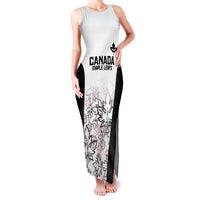 Canada Rugby Custom Family Matching Tank Maxi Dress and Hawaiian Shirt Maple Leafs Go Champion - Wonder Print Shop