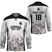 Canada Rugby Custom Hockey Jersey Maple Leafs Go Champion - Wonder Print Shop