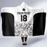 Canada Rugby Custom Hooded Blanket Maple Leafs Go Champion - Wonder Print Shop