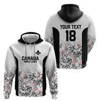 Canada Rugby Custom Hoodie Maple Leafs Go Champion - Wonder Print Shop