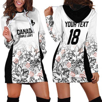 Canada Rugby Custom Hoodie Dress Maple Leafs Go Champion - Wonder Print Shop