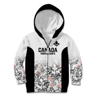 Canada Rugby Custom Kid Hoodie Maple Leafs Go Champion - Wonder Print Shop