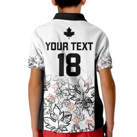 Canada Rugby Custom Kid Polo Shirt Maple Leafs Go Champion - Wonder Print Shop