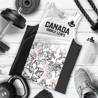 Canada Rugby Custom Men Tank Top Maple Leafs Go Champion - Wonder Print Shop