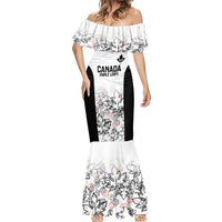 Canada Rugby Custom Mermaid Dress Maple Leafs Go Champion - Wonder Print Shop