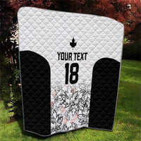 Canada Rugby Custom Quilt Maple Leafs Go Champion - Wonder Print Shop