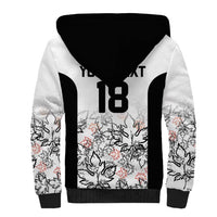 Canada Rugby Custom Sherpa Hoodie Maple Leafs Go Champion - Wonder Print Shop