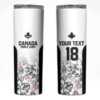 Canada Rugby Custom Skinny Tumbler Maple Leafs Go Champion - Wonder Print Shop