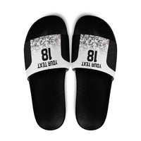 Canada Rugby Custom Slide Sandals Maple Leafs Go Champion - Wonder Print Shop