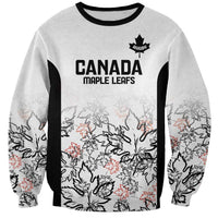 Canada Rugby Custom Sweatshirt Maple Leafs Go Champion - Wonder Print Shop
