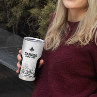 Canada Rugby Custom Tumbler Cup Maple Leafs Go Champion - Wonder Print Shop