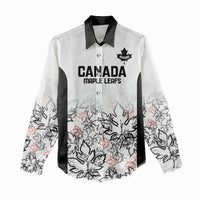Canada Rugby Custom Women Casual Shirt Maple Leafs Go Champion - Wonder Print Shop