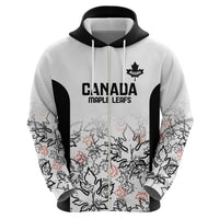 Canada Rugby Custom Zip Hoodie Maple Leafs Go Champion - Wonder Print Shop