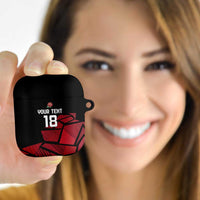 England Rugby Custom AirPods Case Red Roses Go Champion - Wonder Print Shop