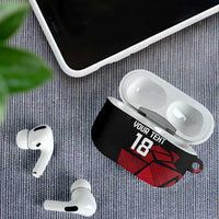 England Rugby Custom AirPods Case Red Roses Go Champion - Wonder Print Shop