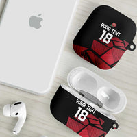 England Rugby Custom AirPods Case Red Roses Go Champion - Wonder Print Shop