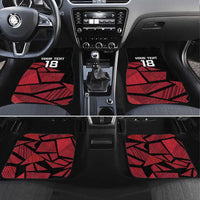 England Rugby Custom Car Mats Red Roses Go Champion - Wonder Print Shop