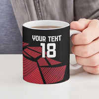 England Rugby Custom Ceramic Mug Red Roses Go Champion - Wonder Print Shop