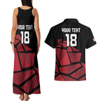England Rugby Custom Couples Matching Tank Maxi Dress and Hawaiian Shirt Red Roses Go Champion - Wonder Print Shop