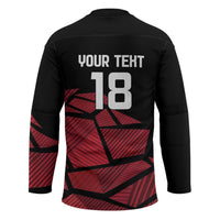 England Rugby Custom Hockey Jersey Red Roses Go Champion - Wonder Print Shop