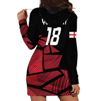 England Rugby Custom Hoodie Dress Red Roses Go Champion - Wonder Print Shop