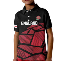 England Rugby Custom Kid Polo Shirt Red Roses Go Champion - Wonder Print Shop