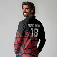 England Rugby Custom Long Sleeve Polo Shirt Red Roses Go Champion - Wonder Print Shop