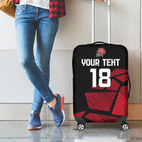 England Rugby Custom Luggage Cover Red Roses Go Champion - Wonder Print Shop