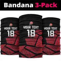 England Rugby Custom Neck Gaiter Red Roses Go Champion - Wonder Print Shop