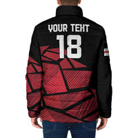 England Rugby Custom Padded Jacket Red Roses Go Champion - Wonder Print Shop