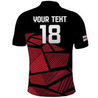 England Rugby Custom Polo Shirt Red Roses Go Champion - Wonder Print Shop