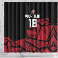 England Rugby Custom Shower Curtain Red Roses Go Champion - Wonder Print Shop