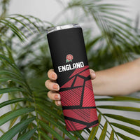 England Rugby Custom Skinny Tumbler Red Roses Go Champion - Wonder Print Shop