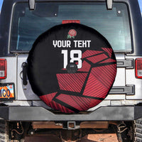 England Rugby Custom Spare Tire Cover Red Roses Go Champion - Wonder Print Shop