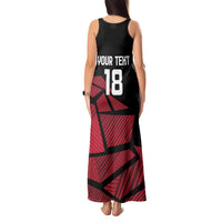 England Rugby Custom Tank Maxi Dress Red Roses Go Champion - Wonder Print Shop