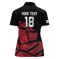 England Rugby Custom Women Polo Shirt Red Roses Go Champion - Wonder Print Shop