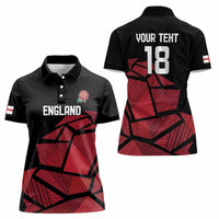 England Rugby Custom Women Polo Shirt Red Roses Go Champion - Wonder Print Shop