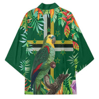 Dominica Sisserou Parrot Kimono Tropical Flower Flag Style - Wonder Print Shop