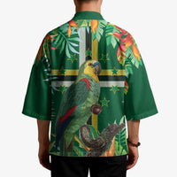 Dominica Sisserou Parrot Kimono Tropical Flower Flag Style - Wonder Print Shop