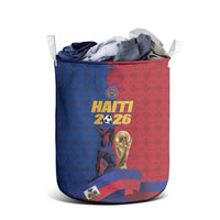 Afro-Haitians Football Laundry Basket Les Grenadiers 2026 World Football - Wonder Print Shop